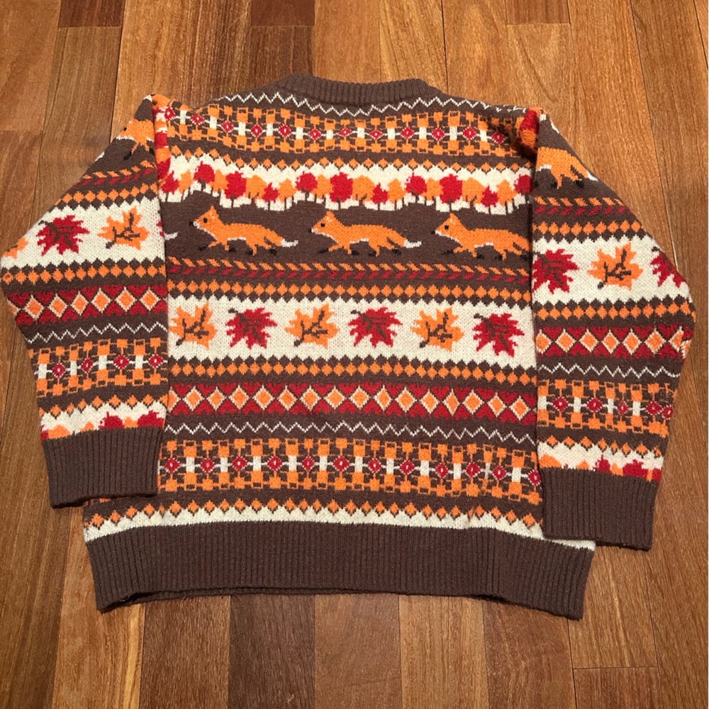 Fall Fox Sweater - Picture 2 of 3
